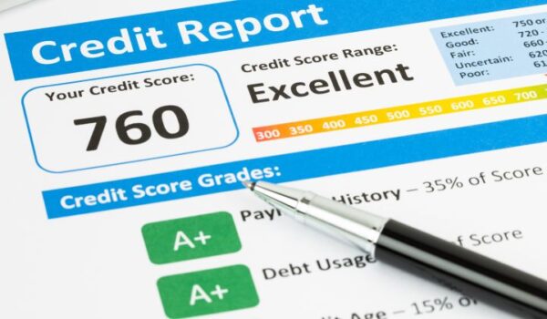 Good Credit Score of 760