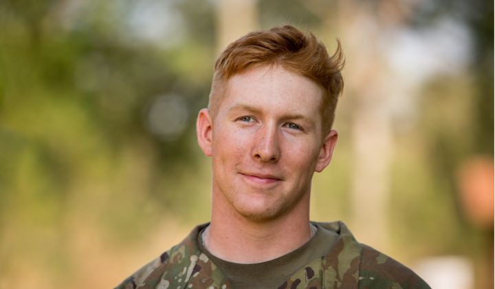 man in military uniform